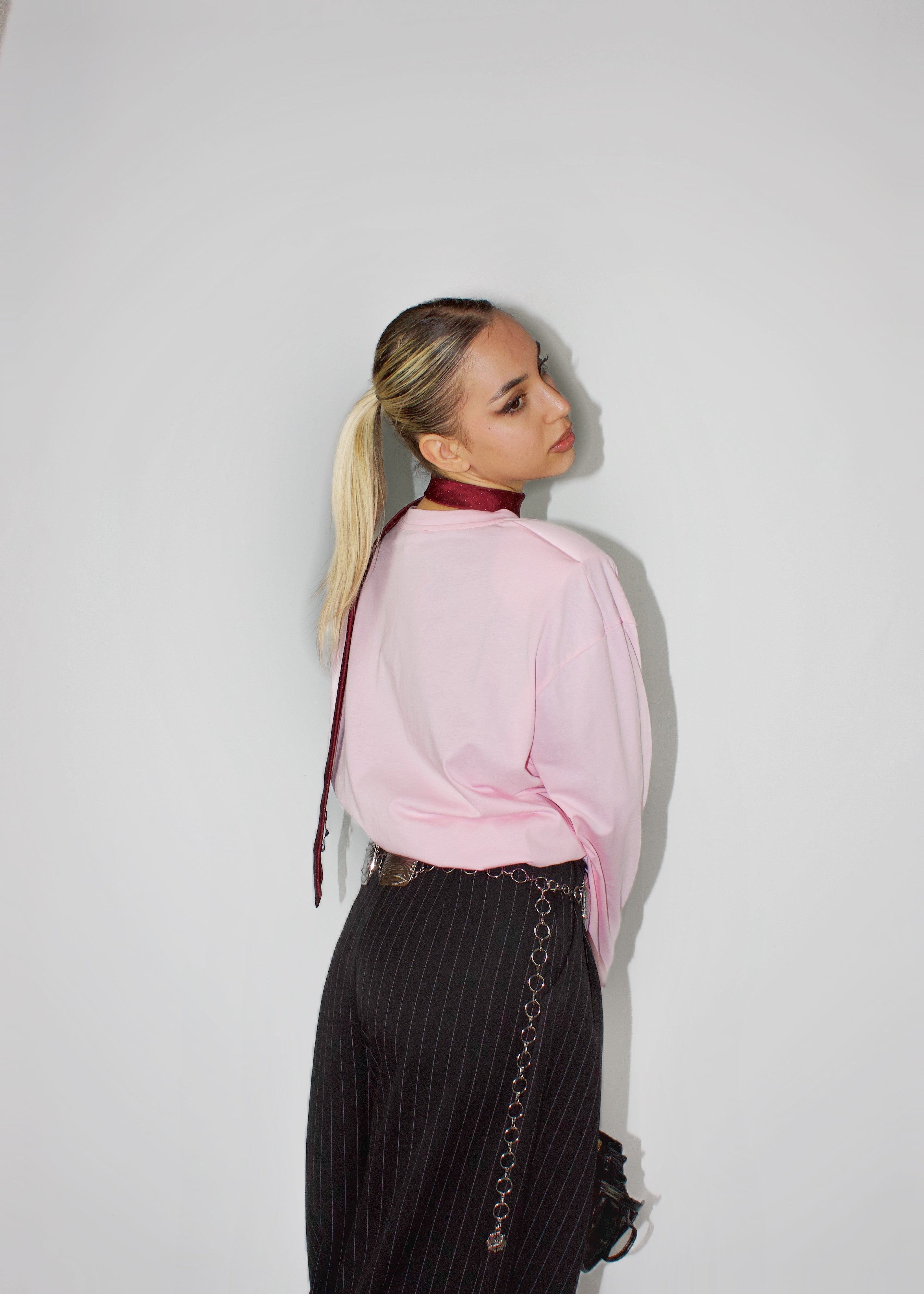 MAGLIETTA WALK SPALLINE ROSA