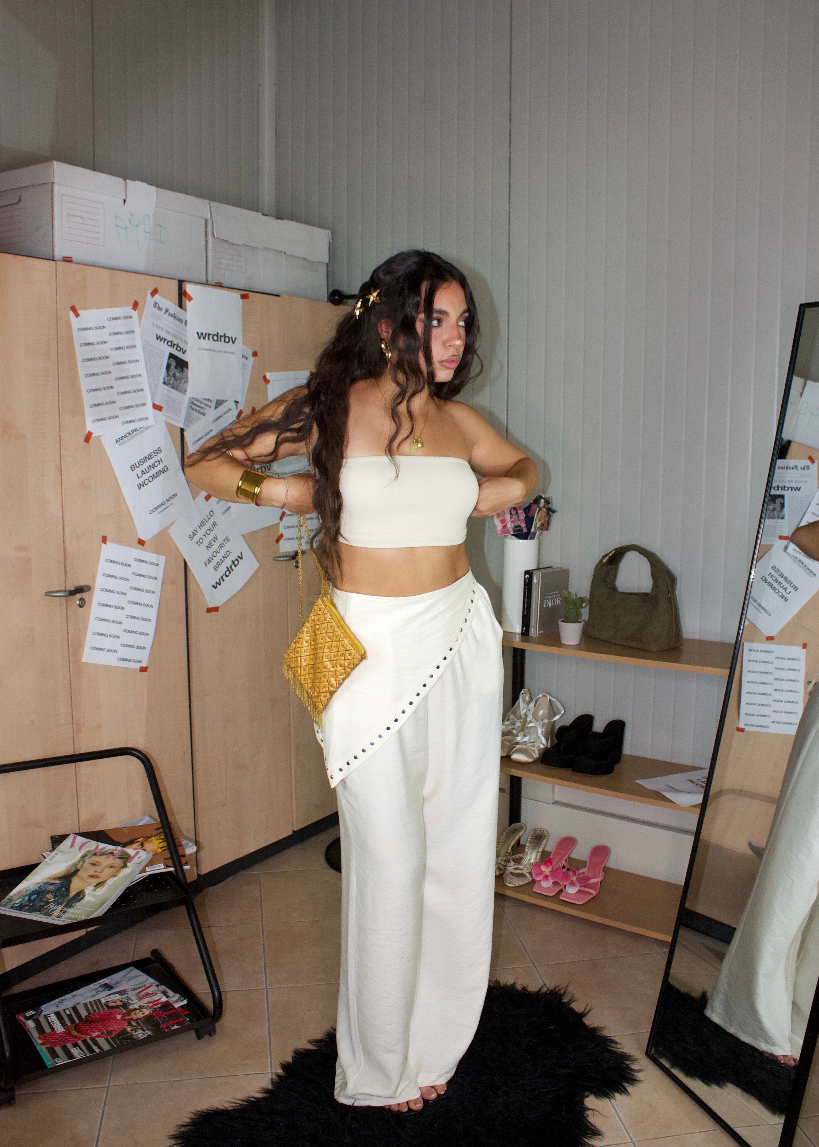 FASCIA BASIC CROP AVORIO